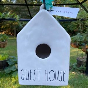 New Rae Dunn Guest house bird house